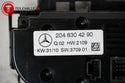 Mercedes S204 W204 Klimabedienteil Klimaautomatik Steuergerät 2048304290