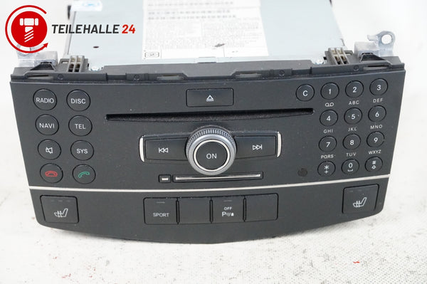 Mercedes S204 W204 Navigationssystem High DVD Wechsler Comand APS A2048704994