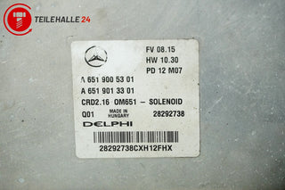 Mercedes S204 W204 OM651 Schlosssatz Motorsteuergerät A6519005301 A2075450108