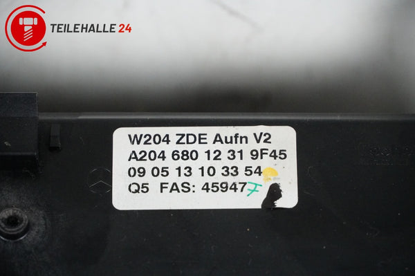 Mercedes S204 W204 Bordmonitor Bildschirm Zentraldisplay A2048205497 A2046801231