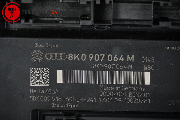 Audi A4 B8 8K Steuergerät Komfortsteuergerät Bordnetzsteuergerät 8K0907064M