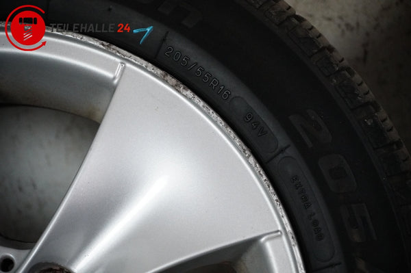 BMW E91 E90 3er Allwetterreifen Räder 205/55 R16 Alufelgen 7Jx16 ET34 6775594