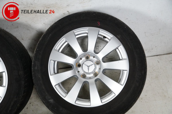 Mercedes S212 W212 Sommerräder 225/55 Alu 7,5Jx16 ET45,5 LK5x112 A2124010102