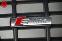 Audi A6 4F C6 S-Line Kühlergrill Single Frame schwarz Chrom Front 4F0853651L