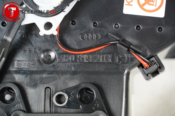 Audi A6 4F C6 Lüftungsdüse Luftdüse Lüftungsgitter Luftdusche hinten 4F0819203C