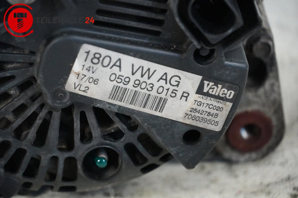 Audi A6 4F C6 3.0 TDI BMK ASB Lichtmaschine Generator VALEO 180A 059903015R