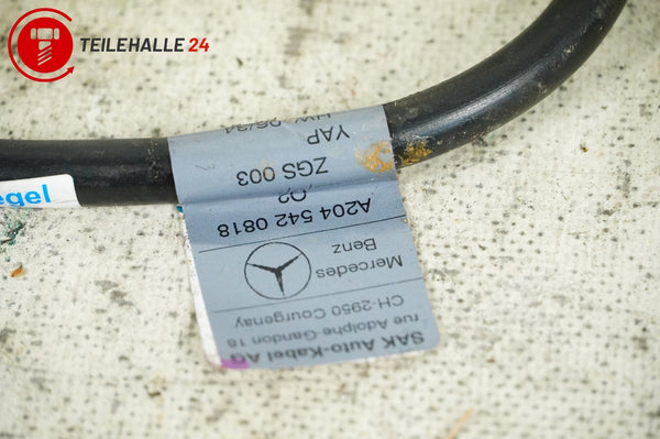 Mercedes S204 W204 Batteriekabel Minuskabel IBS Sensor Überwachung A2045420818