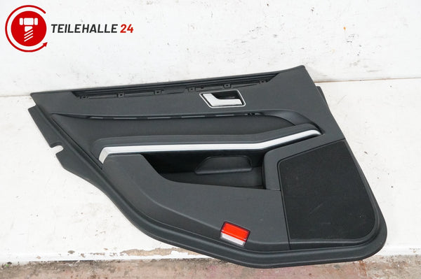 Mercedes S212 W212 E Türverkleidung hinten links Kunstleder schwarz A2127300170