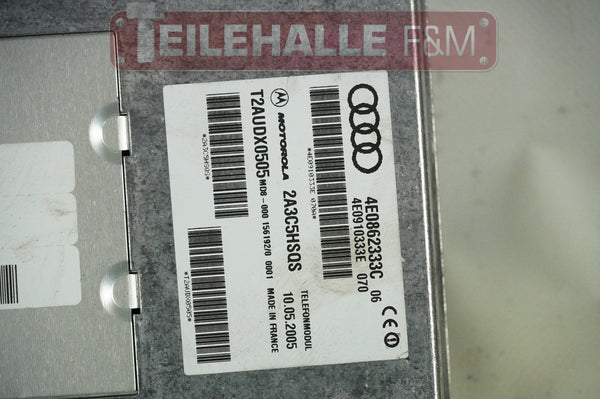 Audi A6 4F C6 Steuergerät Telefonmodul Motorola 4E0862333C 4E0910333E