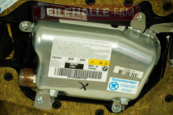 BMW E61 E60 5er Türverkleidung hinten links Stoff Fluid Anthrazit ALAT 7034059