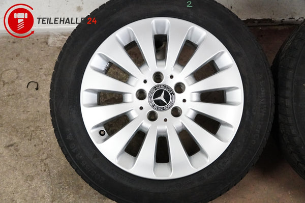 Mercedes S204 W204 Winterräder Conti 205/55 Alufelgen 7Jx16 ET43 A2044010602