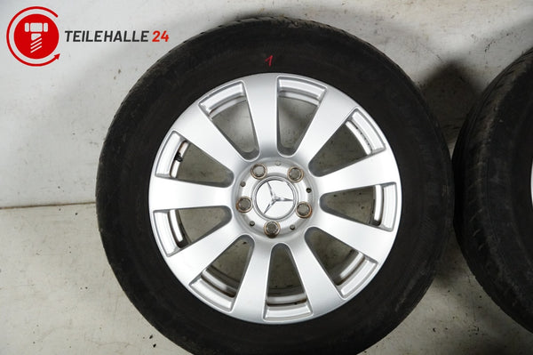 Mercedes S212 W212 Sommerräder 225/55 Alu 7,5Jx16 ET45,5 LK5x112 A2124010102