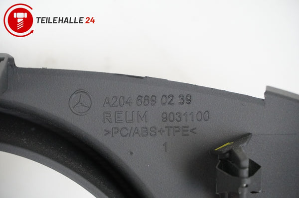 Mercedes S204 W204 C-Kl MOPF Tachoblende Verkleidung Kombiinstrument A2046890239