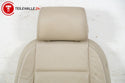 Audi A6 C6 4F Fahrersitz Ledersitz vorne links Milano beige elektrisch SRS