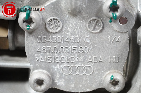 Audi A4 B8 8K 2.0 TFSI 132 kW Schaltgetriebe 6 Gang 0B1141719H 0B4301459B