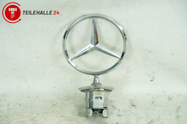 Mercedes W204 S204 W211 W212 Emblem Stern Motorhaube original Chrom Elegance