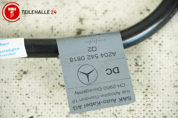 Mercedes S204 W204 Batteriekabel Minuskabel IBS Sensor Überwachung A2045420818