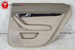 Audi A6 C6 4F Türverkleidung Pappe hinten rechts Leder kardamombeige 4F0867306K