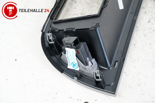 Audi A4 B8 8K Verkleidung Blende Display Armaturenbrett Rahmen silber 8K1857186F