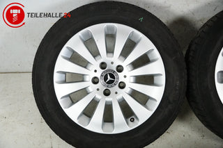 Mercedes S204 W204 Winterräder Conti 205/55 Alufelgen 7Jx16 ET43 A2044010602