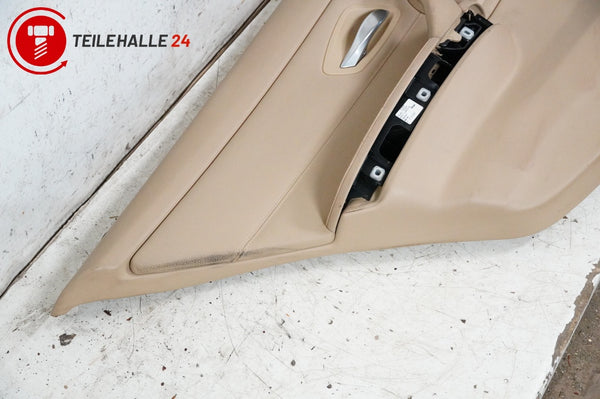 BMW E91 E90 3er Türverkleidung hinten links Leder Dakota savannabeige 7144803