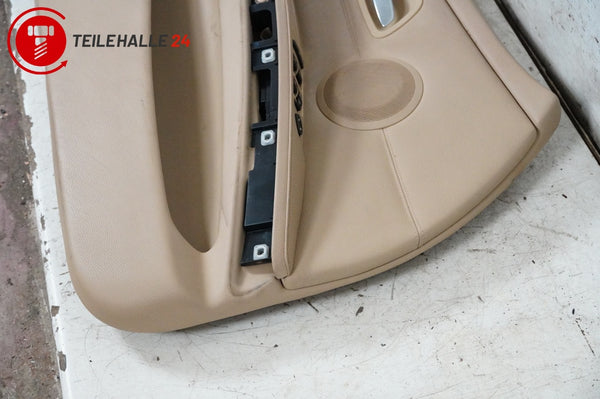 BMW E91 E90 3er Türverkleidung vorne links Leder Dakota savannabeige 7144735