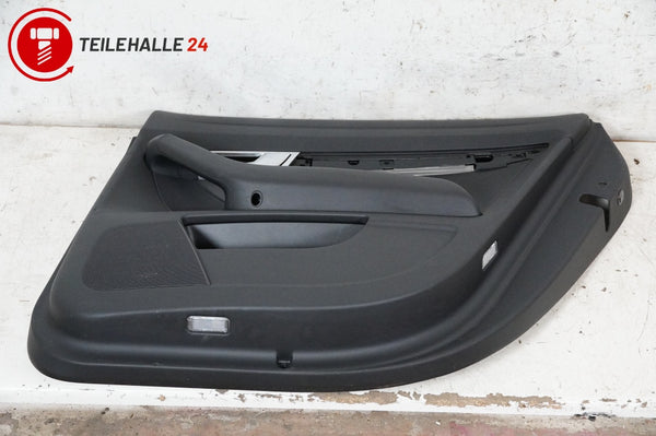 Audi A6 C6 4F Türverkleidung hinten rechts Leder schwarz Soul 4F0867306K