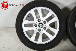 BMW E91 E90 3er Winterräder 205/55 Alufelgen original 7Jx16 ET34 LK5x120 6775595