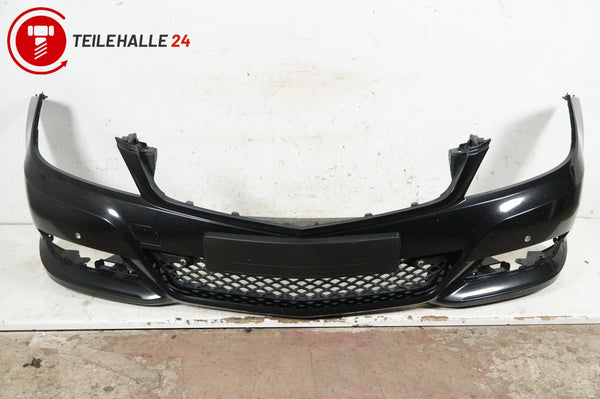 Mercedes S204 W204 MOPF Frontstoßstange vorne Obsidianschwarz 197 A2048805547