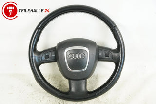 Audi A6 4F C6 Multifunktionslenkrad MFL Lederlenkrad gelocht Sportlenkrad