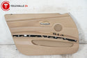 BMW E91 E90 3er Türverkleidung vorne links Leder Dakota savannabeige 7144735