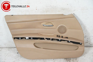 BMW E91 E90 3er Türverkleidung vorne links Leder Dakota savannabeige 7144735