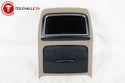 Audi A4 B8 8K Verkleidung Mittelkonsole hinten 12V beige 8K0864376 8K0863300B