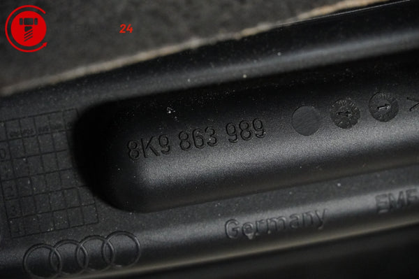 Audi A4 B8 8K Avant Verkleidung Kofferraum hinten links SOUL Deckel 8K9863989