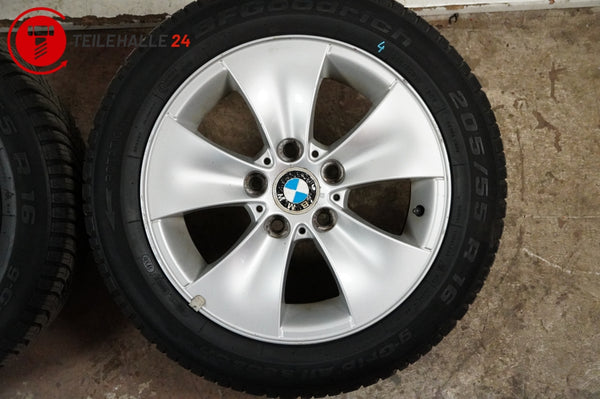 BMW E91 E90 3er Allwetterreifen Räder 205/55 R16 Alufelgen 7Jx16 ET34 6775594