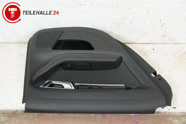 Audi A6 C6 4F Türverkleidung hinten links Leder schwarz Soul 4F0867305K