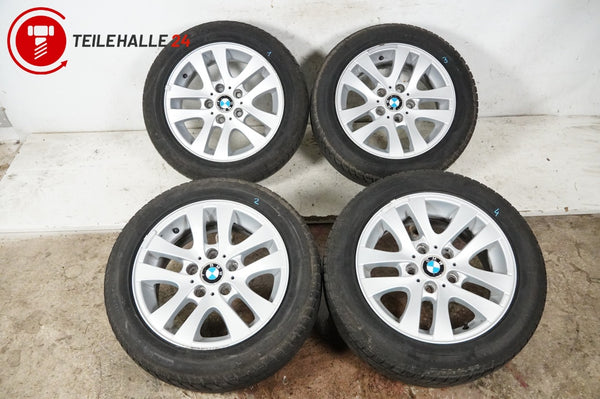 BMW E91 E90 3er Winterräder 205/55 Alufelgen original 7Jx16 ET34 LK5x120 6775595