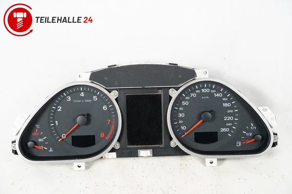 Audi A6 C6 4F 2.4 FSI Kombiinstrument Farbdisplay FIS Tachometer 4F0920930T