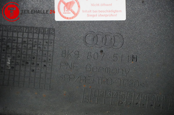 Audi A4 8K B8 Heckstoßstange Stoßstange hinten Lavagrau 8K9807511H 8K9807521