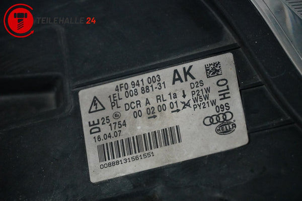 Audi A6 4F C6 Xenonscheinwerfer Scheinwerfer Xenon links 4F0941003AK 5DV008290