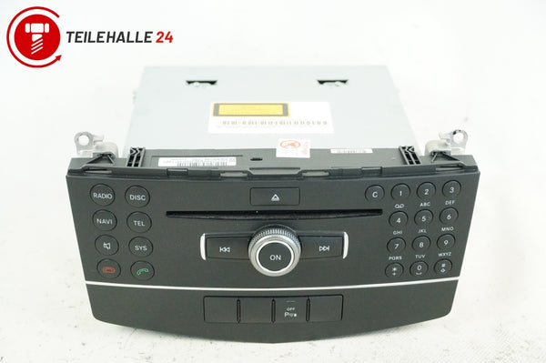 Mercedes S204 W204 Navigationssystem Audio 50 APS Radio Becker A2048706894