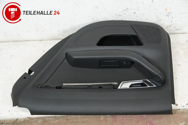 Audi A6 C6 4F Türverkleidung hinten rechts Leder schwarz Soul 4F0867306K