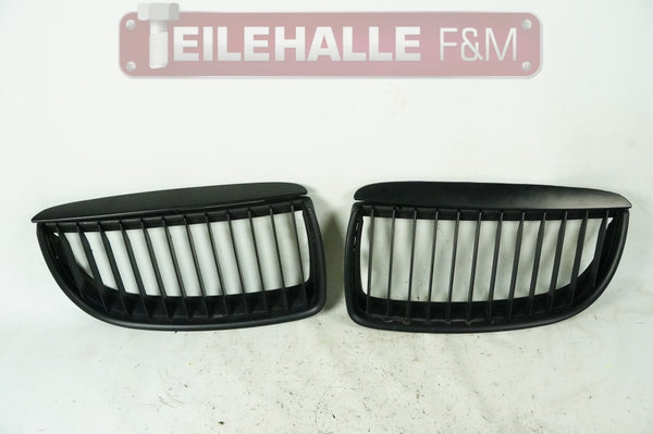 BMW E91 E90 3er VFL Vorfacelift Nieren Kühlergrill schwarz matt YC-TD R L -2008