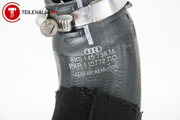 Audi A4 B8 8K 1.8 TFSI Ladeluftschlauch Set 8K0145737J 8K0145738M 8K0145709H