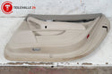 Audi A6 C6 4F Türverkleidung Pappe hinten rechts Leder kardamombeige 4F0867306K