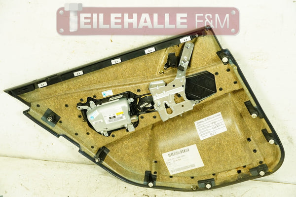 BMW E61 E60 5er Türverkleidung hinten rechts Stoff Fluid Anthrazit ALAT 7034060