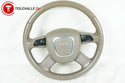 Audi A4 B8 8K Lederlenkrad Multifunktionslenkrad MFL SRS beige 4-Speichen