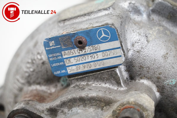 Mercedes S204 W204 C220 CDI OM651 125 kW Bi-Turbolader A6510906780 A6510905780