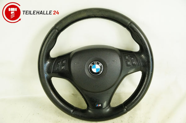 BMW E91 E90 3er Multifunktionslenkrad MFL M-Lenkrad Sportlenkrad gelocht Leder