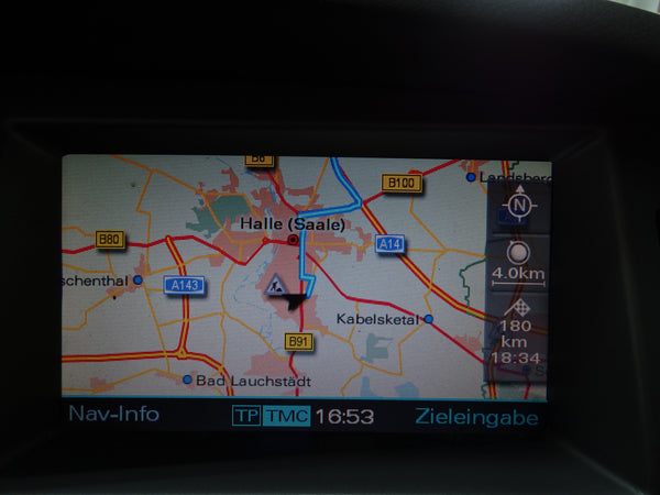 Audi A6 4F C6 Bildschirm Display Bordmonitor Navigation Farbdisplay 4F0919603B